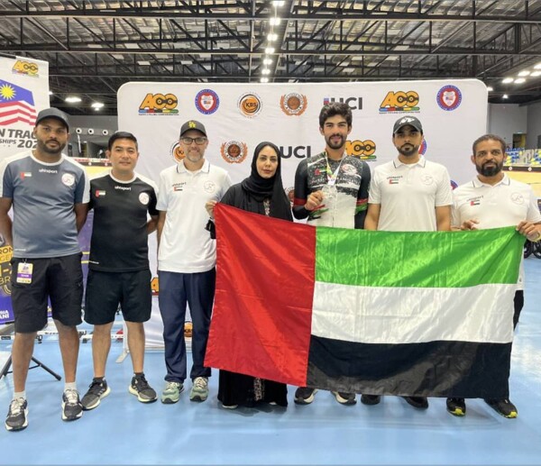UAE Cyclist Wins Silver at Asian Track Championship